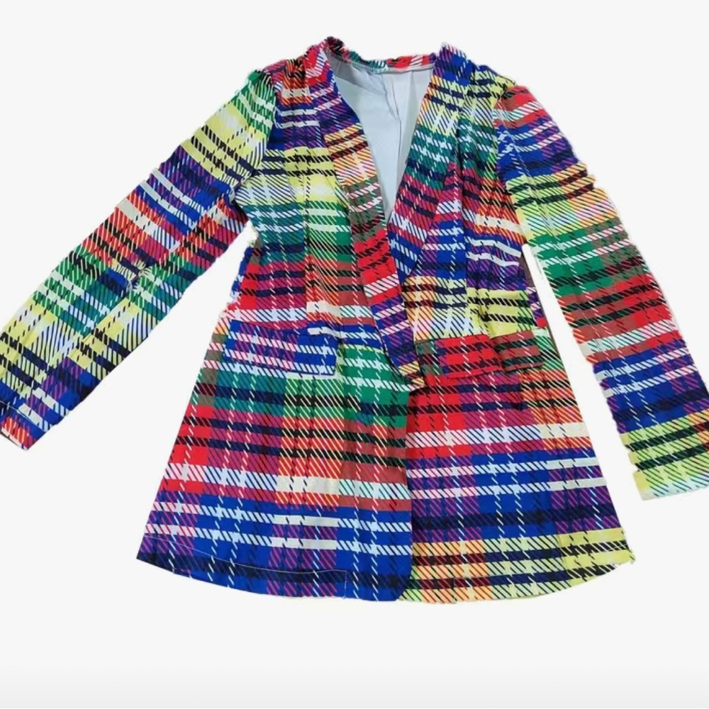 Women’s colorful blazer